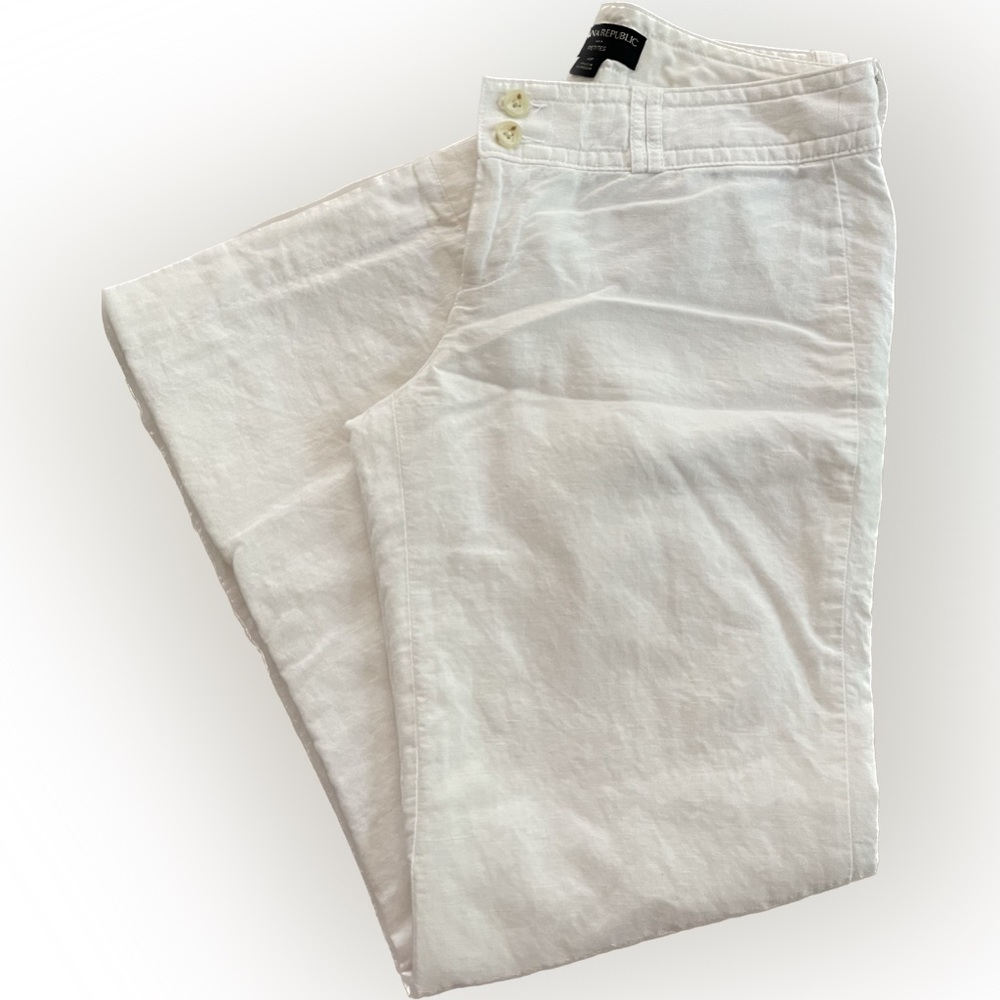Banana Republic Wide Linen Pants